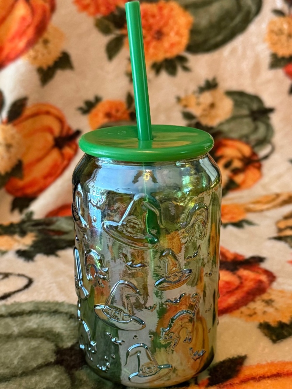 Viral TikTok Halloween Tumbler with lid and straw